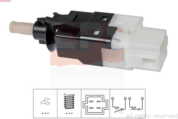 EPS 1.810.252 - Interruttore luce freno autozon.pro