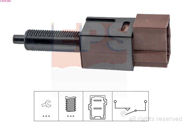 EPS 1.810.265 - Interruttore luce freno autozon.pro