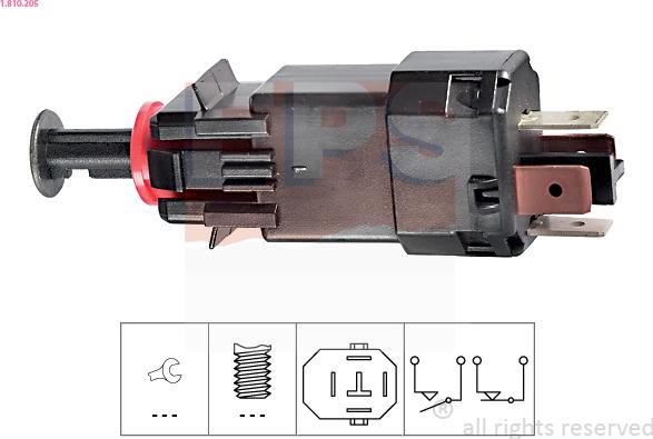 EPS 1.810.205 - Interruttore luce freno autozon.pro