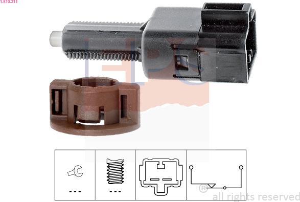 EPS 1.810.211 - Interruttore luce freno autozon.pro