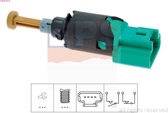 EPS 1.810.213 - Interruttore luce freno autozon.pro