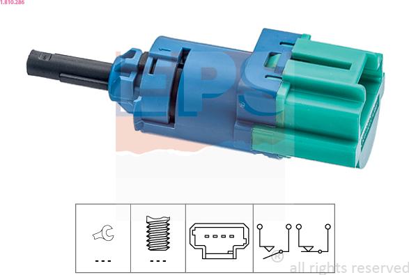 EPS 1.810.286 - Interruttore luce freno autozon.pro