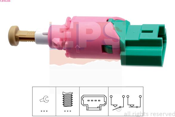 EPS 1.810.235 - Interruttore luce freno autozon.pro