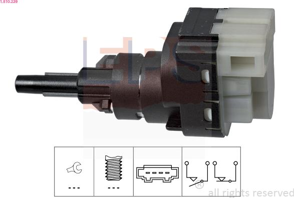 EPS 1.810.229 - Interruttore luce freno autozon.pro