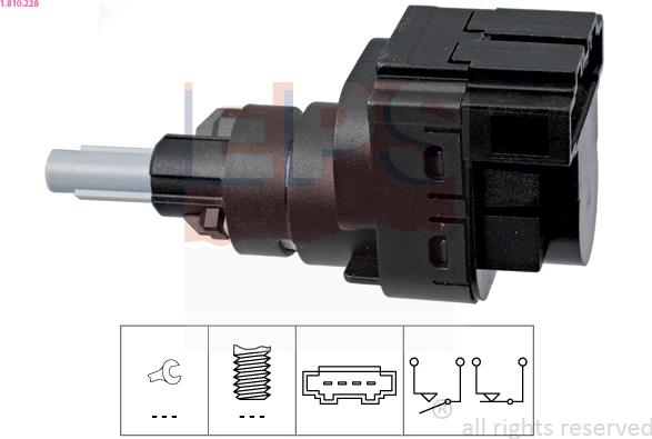 EPS 1.810.228 - Interruttore luce freno autozon.pro