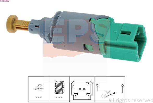 EPS 1.810.223 - Interruttore luce freno autozon.pro