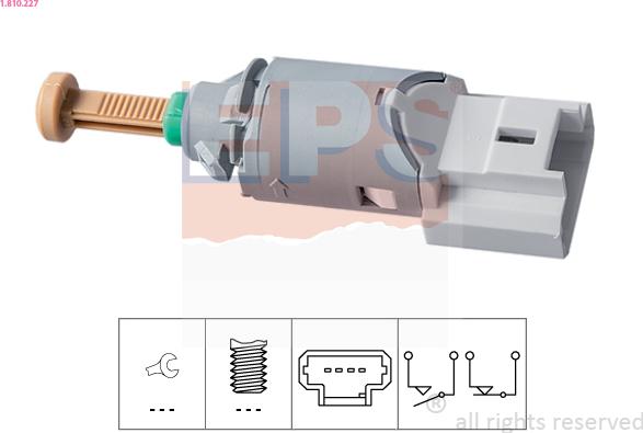 EPS 1.810.227 - Interruttore luce freno autozon.pro