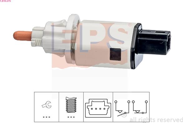 EPS 1.810.275 - Interruttore luce freno autozon.pro