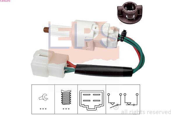 EPS 1.810.273 - Interruttore luce freno autozon.pro