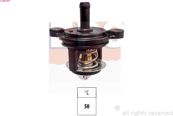 EPS 1.880.987 - Termostato, Refrigerante autozon.pro