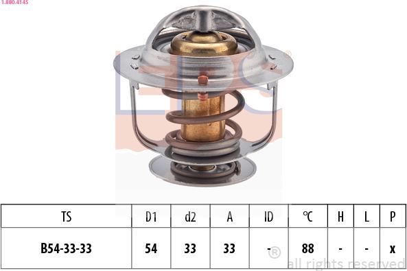 EPS 1.880.414S - Termostato, Refrigerante autozon.pro