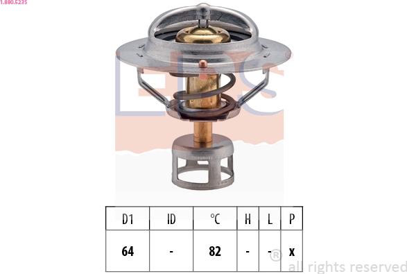 EPS 1.880.523S - Termostato, Refrigerante autozon.pro