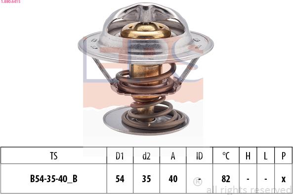 EPS 1.880.641S - Termostato, Refrigerante autozon.pro