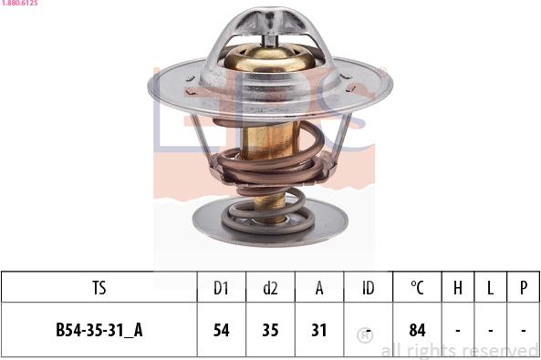 EPS 1.880.612S - Termostato, Refrigerante autozon.pro