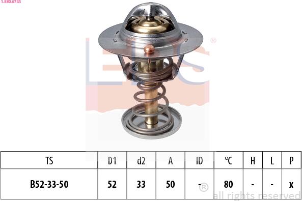 EPS 1.880.674S - Termostato, Refrigerante autozon.pro