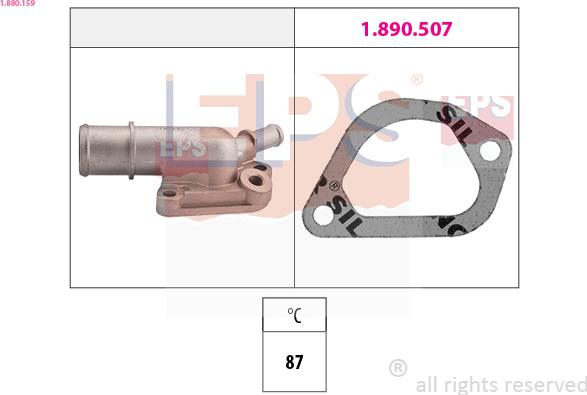 EPS 1.880.159 - Termostato, Refrigerante autozon.pro