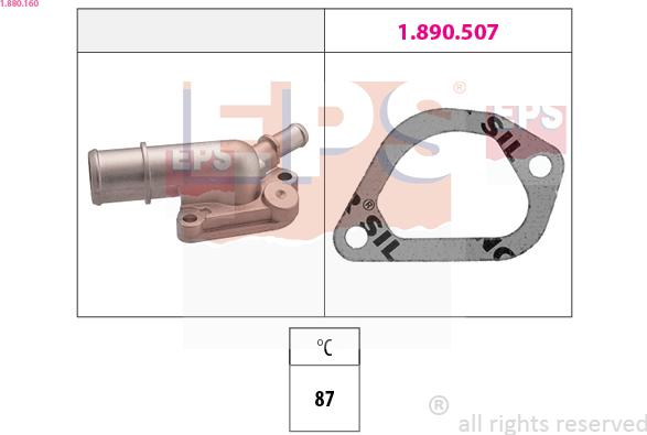 EPS 1.880.160 - Termostato, Refrigerante autozon.pro