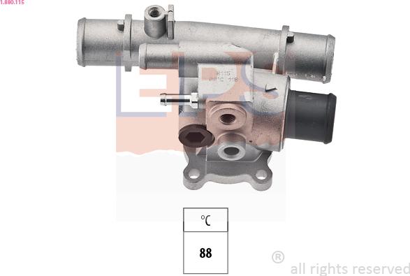 EPS 1.880.115 - Termostato, Refrigerante autozon.pro