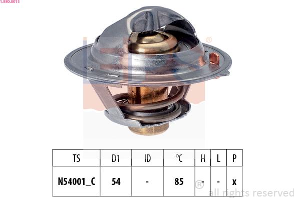 EPS 1.880.801S - Termostato, Refrigerante autozon.pro