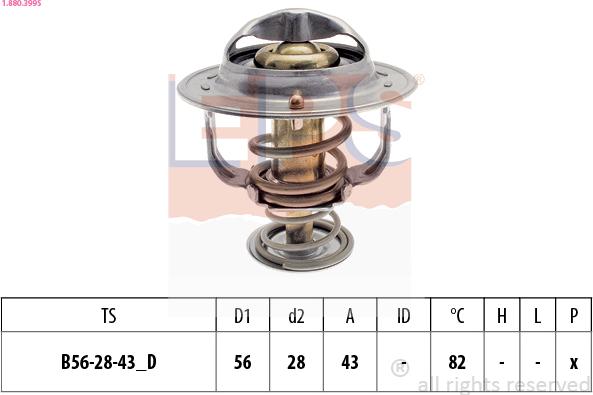 EPS 1.880.399S - Termostato, Refrigerante autozon.pro