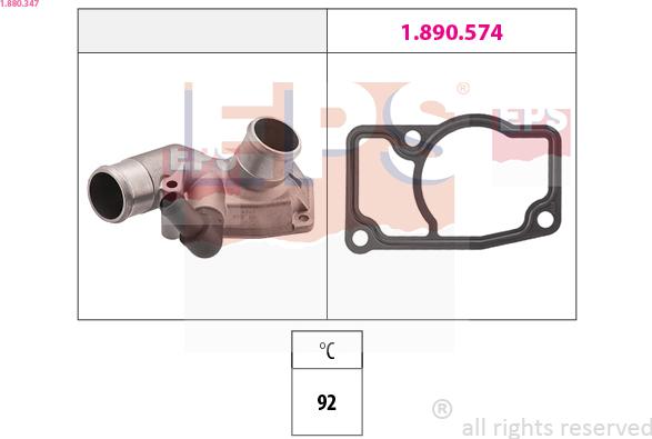 EPS 1.880.347 - Termostato, Refrigerante autozon.pro