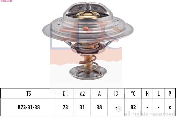 EPS 1.880.363S - Termostato, Refrigerante autozon.pro