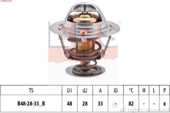 EPS 1.880.319S - Termostato, Refrigerante autozon.pro