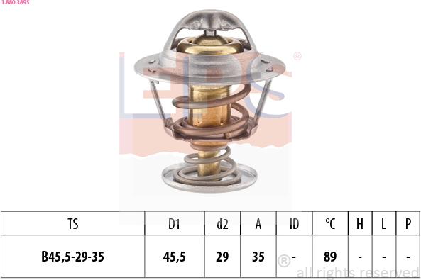 EPS 1.880.389S - Termostato, Refrigerante autozon.pro