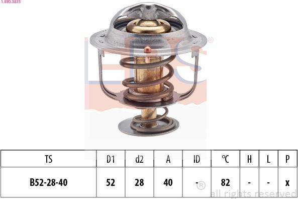 EPS 1.880.383S - Termostato, Refrigerante autozon.pro