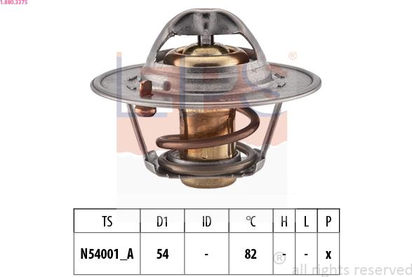 EPS 1.880.337S - Termostato, Refrigerante autozon.pro