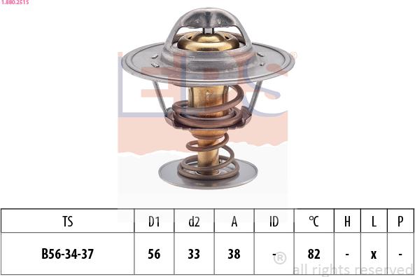 EPS 1.880.251S - Termostato, Refrigerante autozon.pro