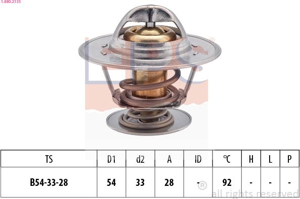 EPS 1.880.213S - Termostato, Refrigerante autozon.pro