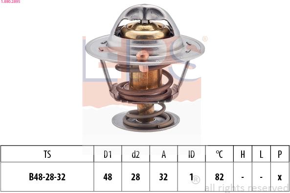 EPS 1.880.289S - Termostato, Refrigerante autozon.pro