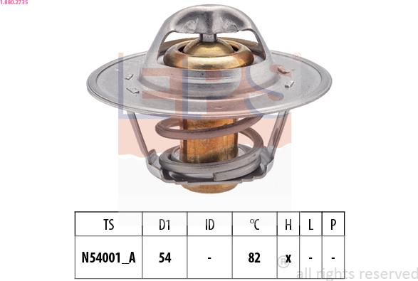 EPS 1.880.273S - Termostato, Refrigerante autozon.pro