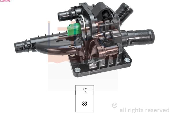 EPS 1.880.792 - Termostato, Refrigerante autozon.pro