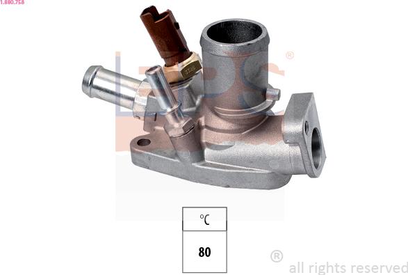 EPS 1.880.758 - Termostato, Refrigerante autozon.pro