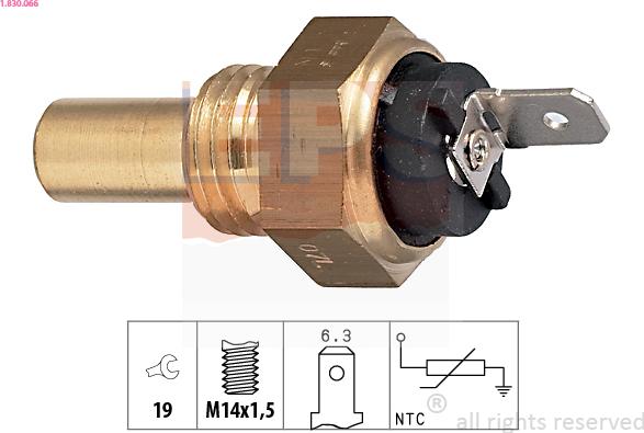 EPS 1.830.066 - Sensore, Temperatura refrigerante autozon.pro