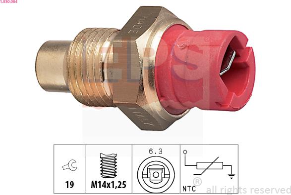 EPS 1.830.084 - Sensore, Temperatura refrigerante autozon.pro