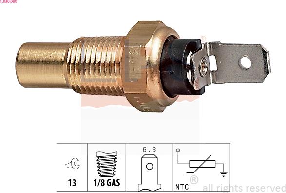 EPS 1.830.080 - Sensore, Temperatura refrigerante autozon.pro