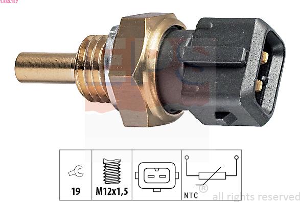 EPS 1.830.157 - Sensore, Temperatura refrigerante autozon.pro