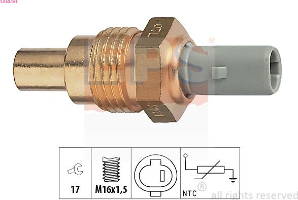 EPS 1.830.161 - Sensore, Temperatura refrigerante autozon.pro