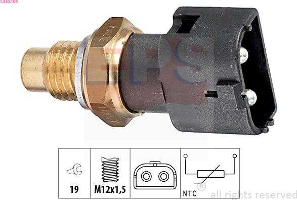 EPS 1.830.109 - Sensore, Temperatura refrigerante autozon.pro