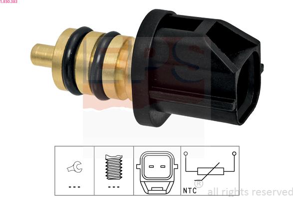 EPS 1.830.383 - Sensore, Temperatura carburante autozon.pro