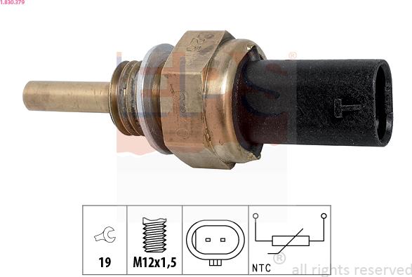 EPS 1.830.379 - Sensore, Temperatura refrigerante autozon.pro