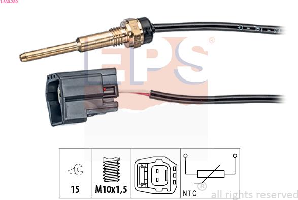 EPS 1.830.289 - Sensore, Temperatura refrigerante autozon.pro