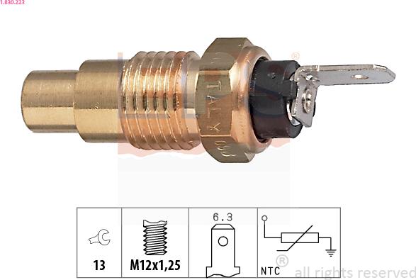 EPS 1.830.223 - Sensore, Temperatura refrigerante autozon.pro