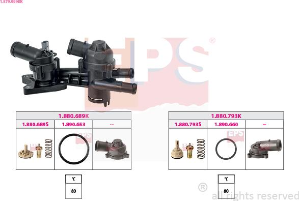 EPS 1.879.959KK - Termostato, Refrigerante autozon.pro