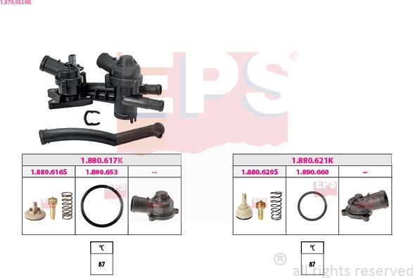 EPS 1.879.955KK - Termostato, Refrigerante autozon.pro