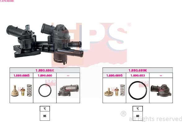 EPS 1.879.960KK - Termostato, Refrigerante autozon.pro