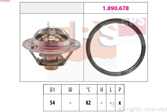 EPS 1.879.923 - Termostato, Refrigerante autozon.pro